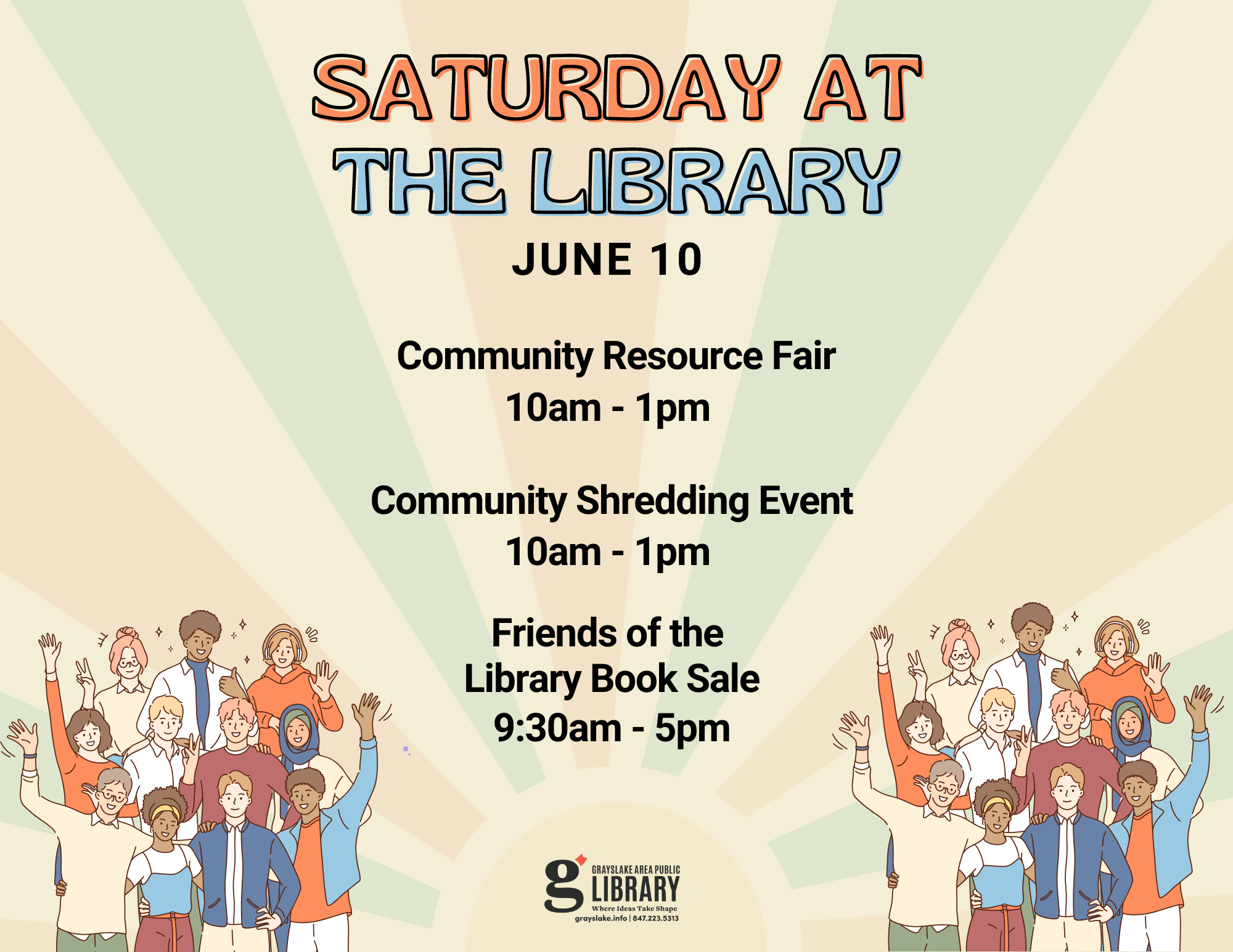 Community Resource Fair Saturday at the Library Grayslake Area